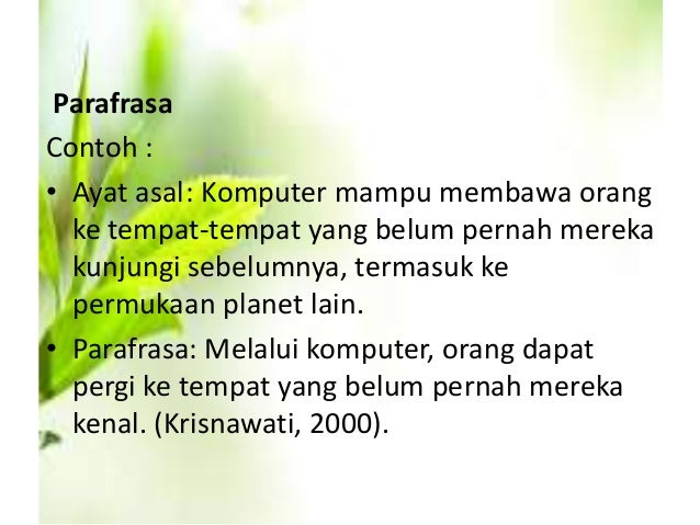 3 1 Kemahiran Membuat Rujukan