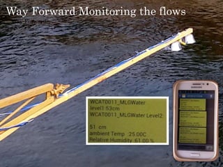 Way Forward:
Way Forward: Monitoring the flows
 