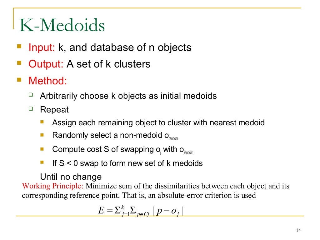 3.2 partitioning methods