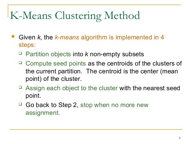 3.2 partitioning methods