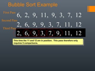 bubble sort-simply explained!. problem statement : |... 3.1 bubble sort | PPT