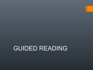 GUIDED READING
 