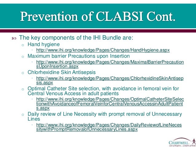 3. central line associated blood stream infection