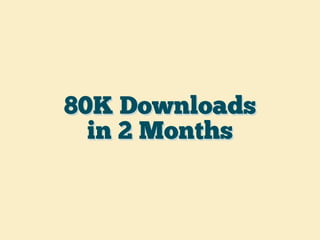 80K Downloads  
in 2 Months
 