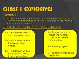 3.1.2 hazmat classes | PPT