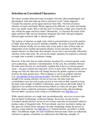 adaptation and selection | DOCX