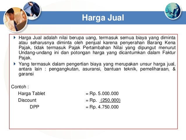 Ppn Dasar Pengenaan Pajak
