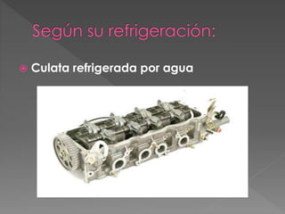  Culata refrigerada por agua