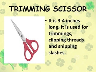 Sewing Tools Powerpoint