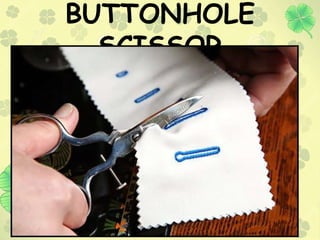 How to use sewing tools
