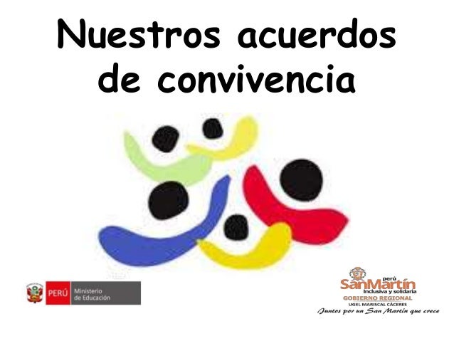 Resultado de imagen para acuerdos de convivencia