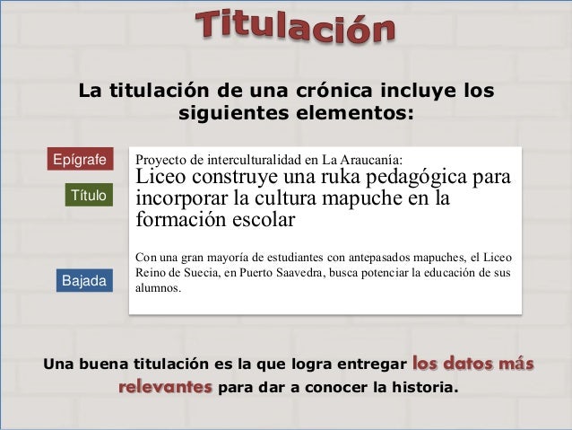 Cómo se escribe una crónica