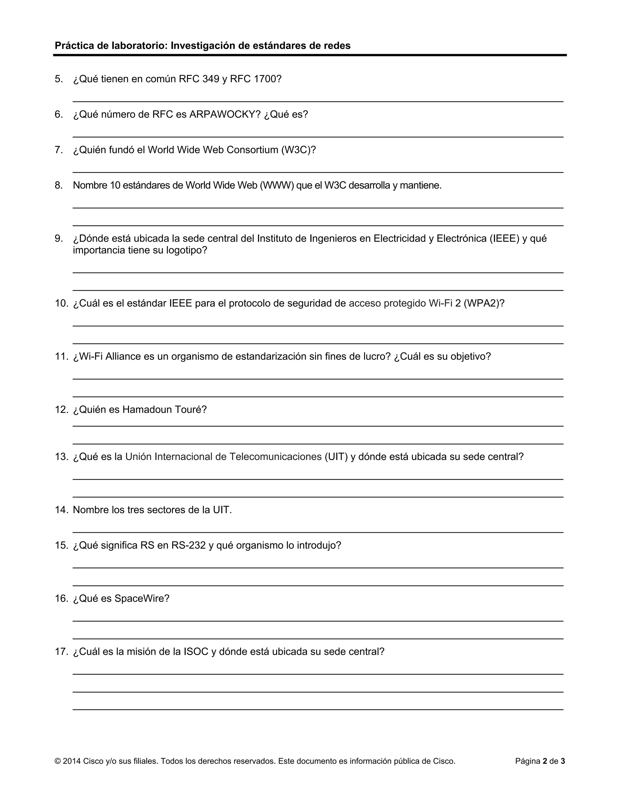 3.2.3.6 lab researching networking standards PDF