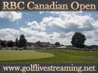 watch RBC Canadian Open live stream