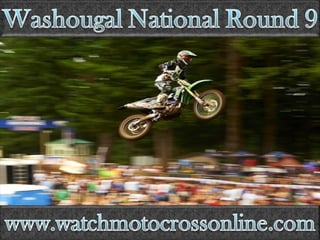 watch Washougal National Round 9 live 