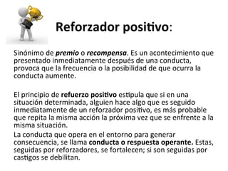3 el reforzamiento positivo 2 320