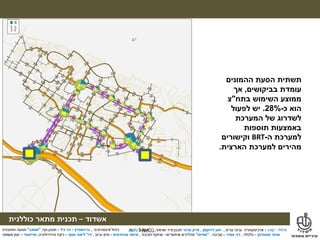 ‫מילול‬–‫קורן‬–‫ערים‬ ‫ובינוי‬ ‫ארכיטקטורה‬,‫דרוקמן‬ ‫זאב‬,‫טרנר‬ ‫מייק‬‫ושימור‬ ‫פיזי‬ ‫תכנון‬,
‫אשדוד‬–‫תכנית‬‫מתאר‬‫כוללנית‬
‫אינטגרטיבי‬ ‫ניהול‬,‫גרינשטיין‬–‫גיל‬ ‫הר‬–‫נוף‬ ‫תכנון‬,"‫אמאב‬"‫ותחבורה‬ ‫תנועה‬
‫פסטרנק‬ ‫אהוד‬–‫כלכלה‬,‫אמיר‬ ‫דני‬–‫סביבה‬,"‫מודוס‬"‫תהליכים‬‫שיתופיים‬–‫הציבור‬ ‫שיתוף‬,‫מהנדסים‬ ‫איחוד‬–‫וביוב‬ ‫מים‬,‫דר‬'‫אסף‬ ‫ליאור‬–‫והידרולוגיה‬ ‫ניקוז‬,‫טוייסטר‬–‫משפטי‬ ‫יעוץ‬
‫מילול‬–‫קורן‬–‫ערים‬ ‫ובינוי‬ ‫ארכיטקטורה‬,‫דרוקמן‬ ‫זאב‬,‫טרנר‬ ‫מייק‬‫ושימור‬ ‫פיזי‬ ‫תכנון‬,
‫אשדוד‬–‫תכנית‬‫מתאר‬‫כוללנית‬
‫אינטגרטיבי‬ ‫ניהול‬,‫גרינשטיין‬–‫גיל‬ ‫הר‬–‫נוף‬ ‫תכנון‬,"‫אמאב‬"‫ותחבורה‬ ‫תנועה‬
‫פסטרנק‬ ‫אהוד‬–‫כלכלה‬,‫אמיר‬ ‫דני‬–‫סביבה‬,"‫מודוס‬"‫תהליכים‬‫שיתופיים‬–‫הציבור‬ ‫שיתוף‬,‫מהנדסים‬ ‫איחוד‬–‫וביוב‬ ‫מים‬,‫דר‬'‫אסף‬ ‫ליאור‬–‫והידרולוגיה‬ ‫ניקוז‬,‫טוייסטר‬–‫משפטי‬ ‫יעוץ‬
‫ההמונים‬ ‫הסעת‬ ‫תשתית‬
‫עומדת‬‫בביקושים‬,‫אך‬
‫השימוש‬ ‫ממוצע‬‫בתח‬"‫צ‬
‫כ‬ ‫הוא‬-28%.‫לפעול‬ ‫יש‬
‫המערכת‬ ‫של‬ ‫לשדרוג‬
‫תוספות‬ ‫באמצעות‬
‫ה‬ ‫למערכת‬-BRT‫וקישורים‬
‫הארצית‬ ‫למערכת‬ ‫מהירים‬.
 
