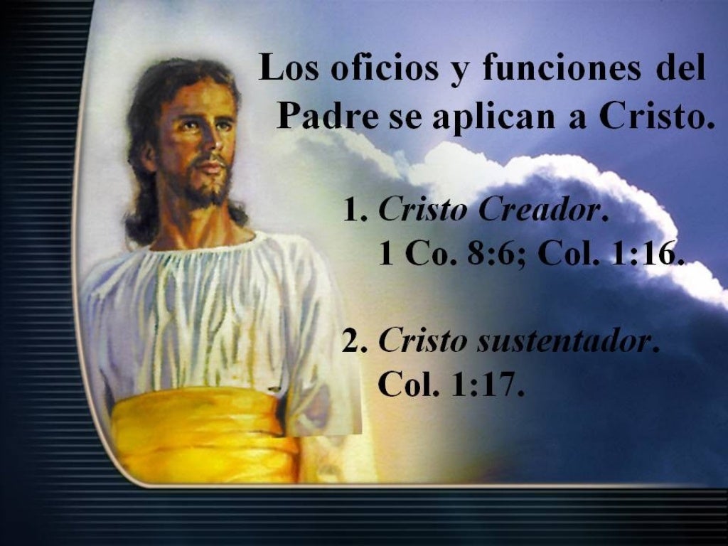 3. divinidad de cristo 3. divinidad de cristo