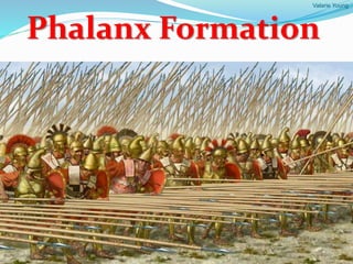 Valarie Young
Phalanx Formation
 