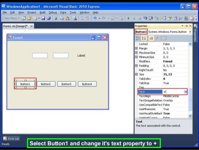 Visual Basic Calculator