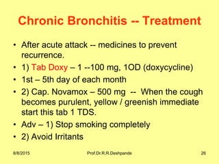 Respiratory system Problems in GP | PDF