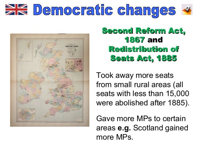 Redistribution Of Seats Act 1885