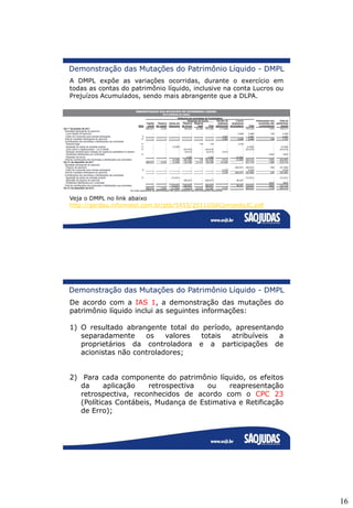 3. cpc 26 r1 apresentação das demonstrações contábeis | PDF