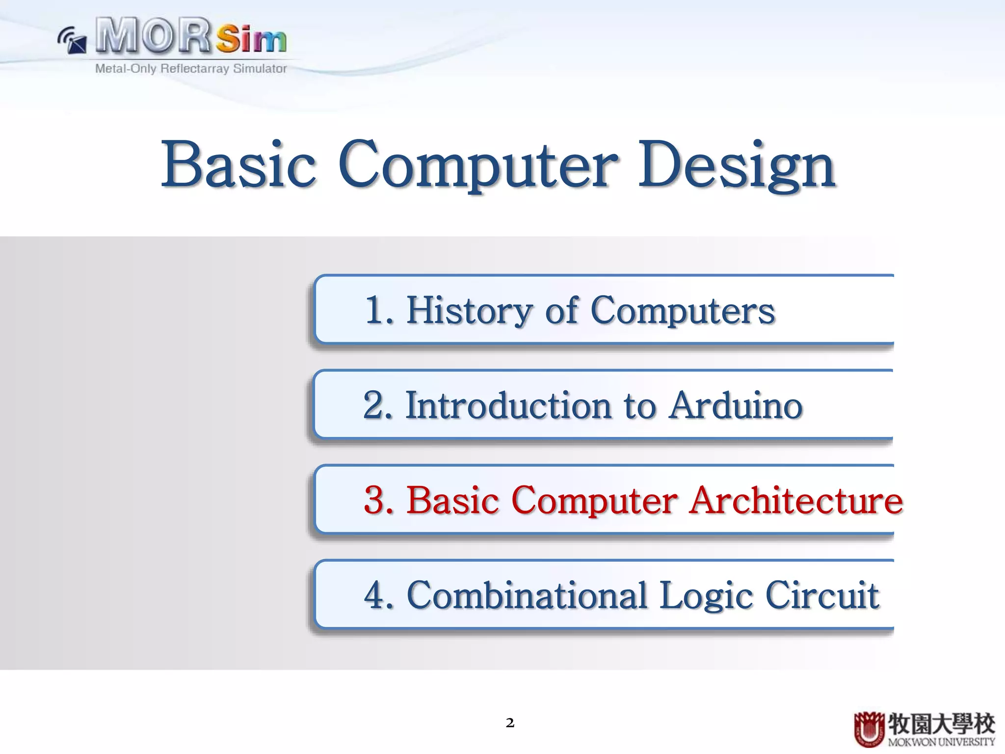 Basic Computer Architecture | PPTX