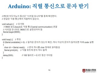 24
Arduino: 직렬 통신으로 문자 받기
 