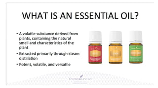 What is an essential oil?
