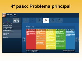 4º paso: Problema principal
 