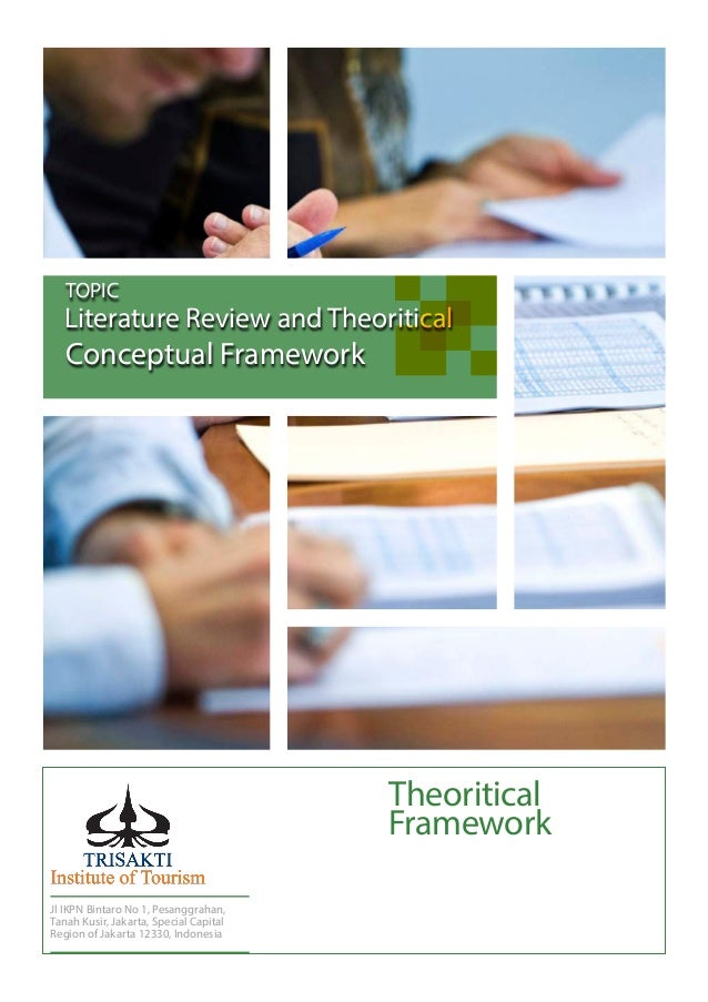 difference literature review and theoretical framework