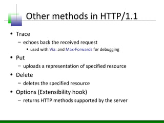 HTTP protocol and Streams Security | PPT