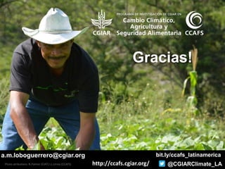 Acercando los Temas Agrícolas y Forestales con un Enfoque de Ordenamiento de Territorio