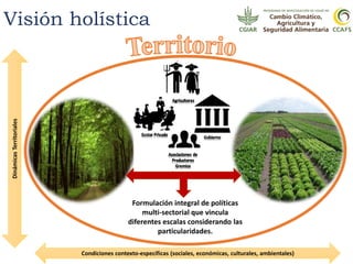 Acercando los Temas Agrícolas y Forestales con un Enfoque de Ordenamiento de Territorio