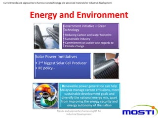 Nanotechnology and advanced materials Dr Abdul Kadir Bin Masrom | PPTX