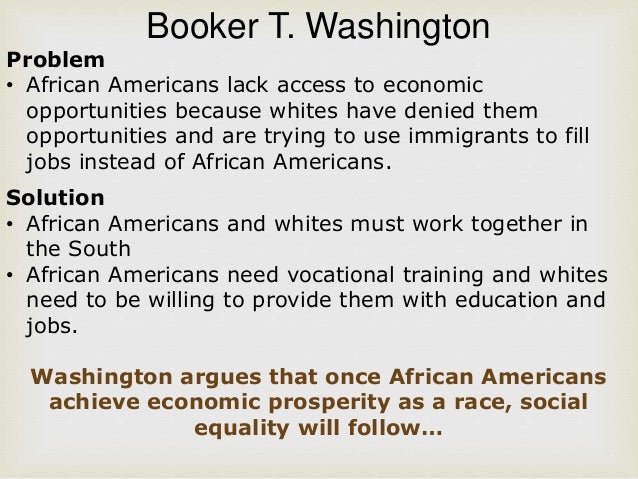 Booker T Washington, W. E. B. Du Bois, Marcus Garvey ( Venn ...