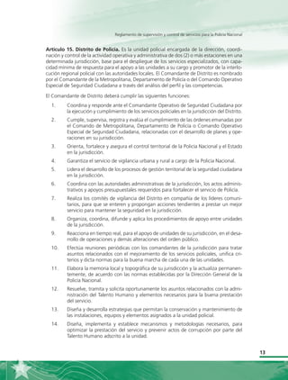 3. Reglamento de supervisión y control | PDF