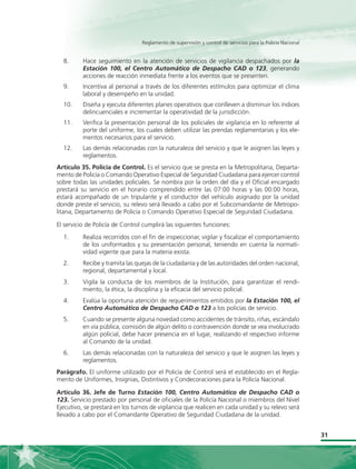 3. Reglamento de supervisión y control | PDF