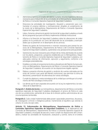 3. Reglamento de supervisión y control | PDF