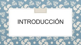 INTRODUCCIÓN
 