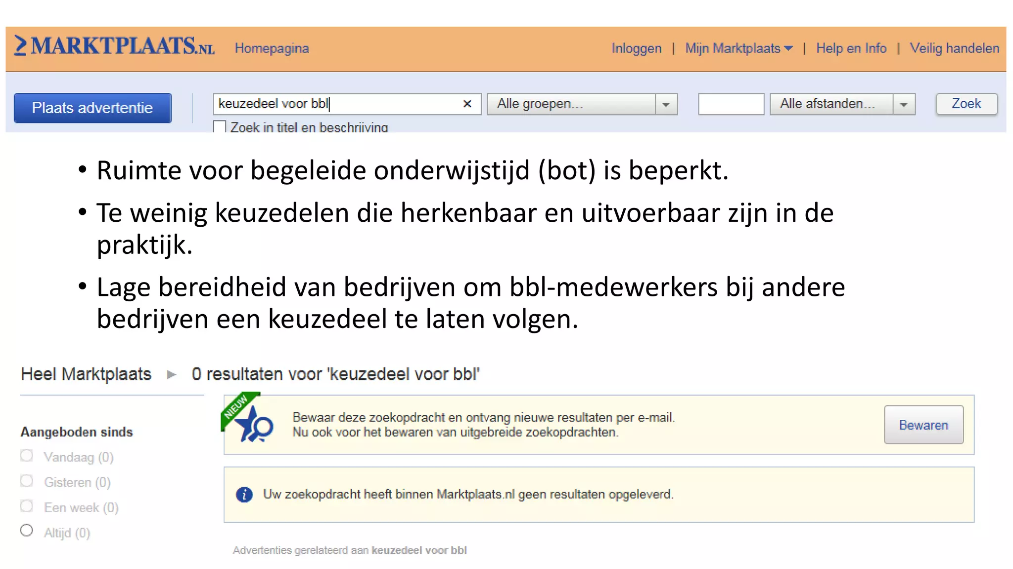 Keuzedelen in de BBL | PPTX