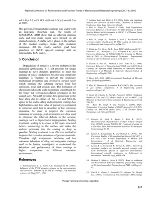 HOT CORROSION RESISTANCE OF ALLOY AND COMPOSITE COATINGS | PDF
