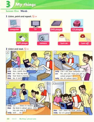 Lesssm#r*e Words
r" E ,& *
* *i t' rai:'l*FT+ #.i
f
.!.* iir-##
I Listen,po:ntondrepeot.
2 Listenondreod.
i-r u t-?20
 