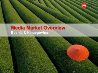 Media Market Overview
Bosnia & Herzegovina
 