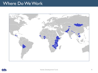 4Nordic Development Fund
Where Do WeWork
 