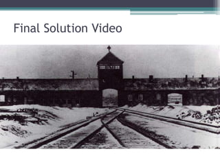 Final Solution Video
 