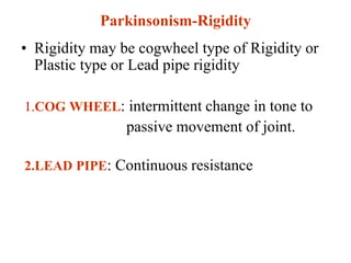 Cog Wheel Ridgidity 3.basal ganglia kjg | PDF