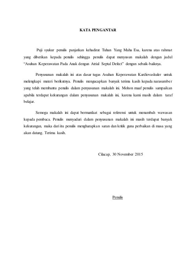 ASKEP ATRIAL SEPTAL DEFECT EPUB ASKEP ATRIAL SEPTAL DEFECT EPUB