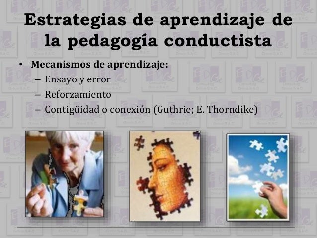 3.1 pedagogía conductista